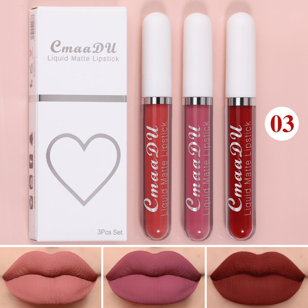 Non-stick Cup Waterproof Lipstick Long Lasting Lip Gloss