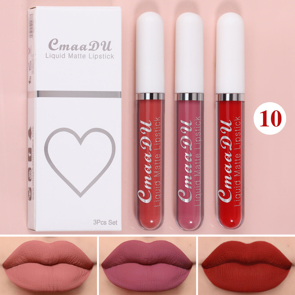 Non-stick Cup Waterproof Lipstick Long Lasting Lip Gloss