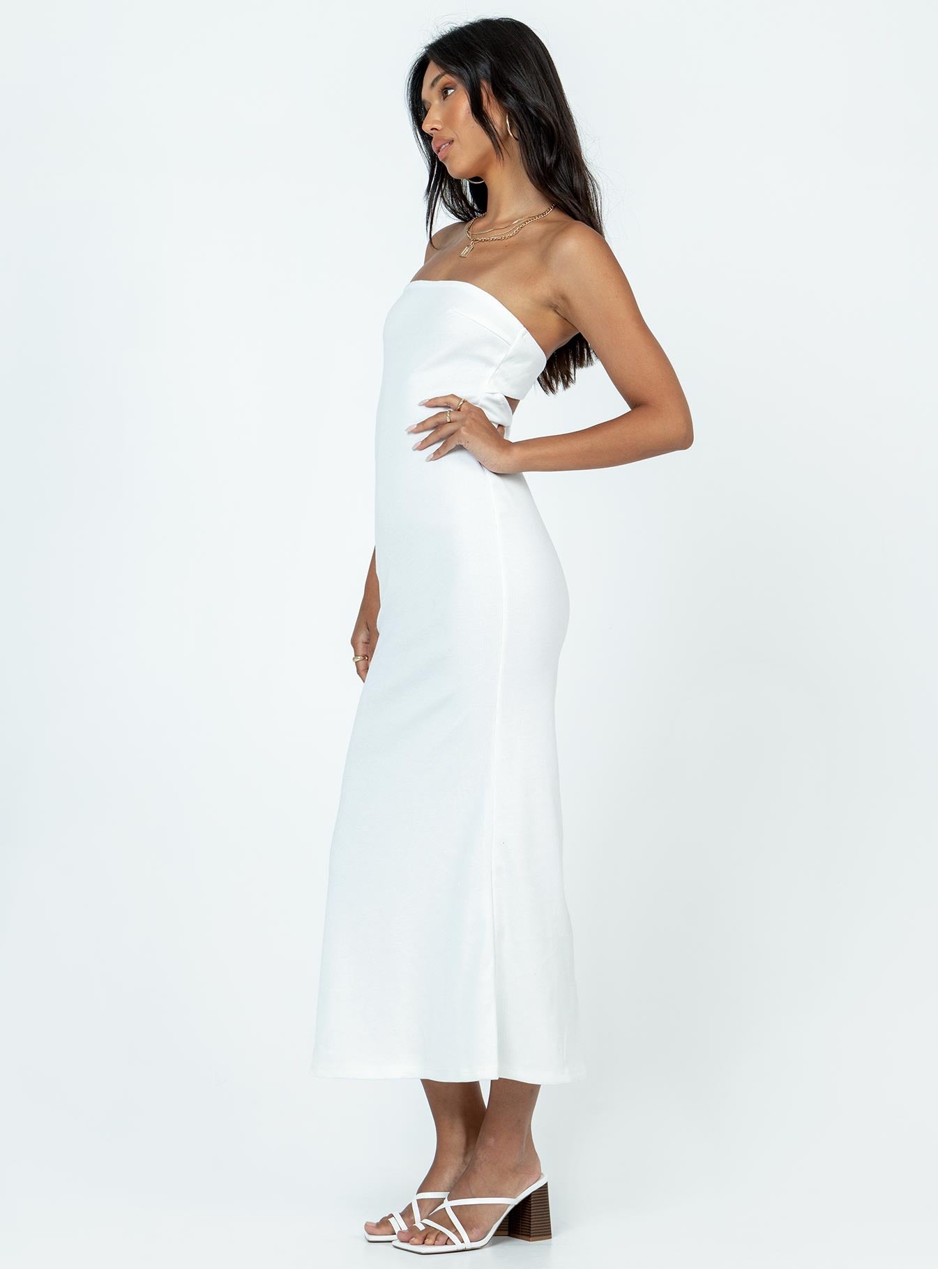 Carter Maxi Dress White