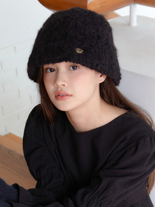 OVLA wool blended cotton candy knit bucket hat EmpressKorea