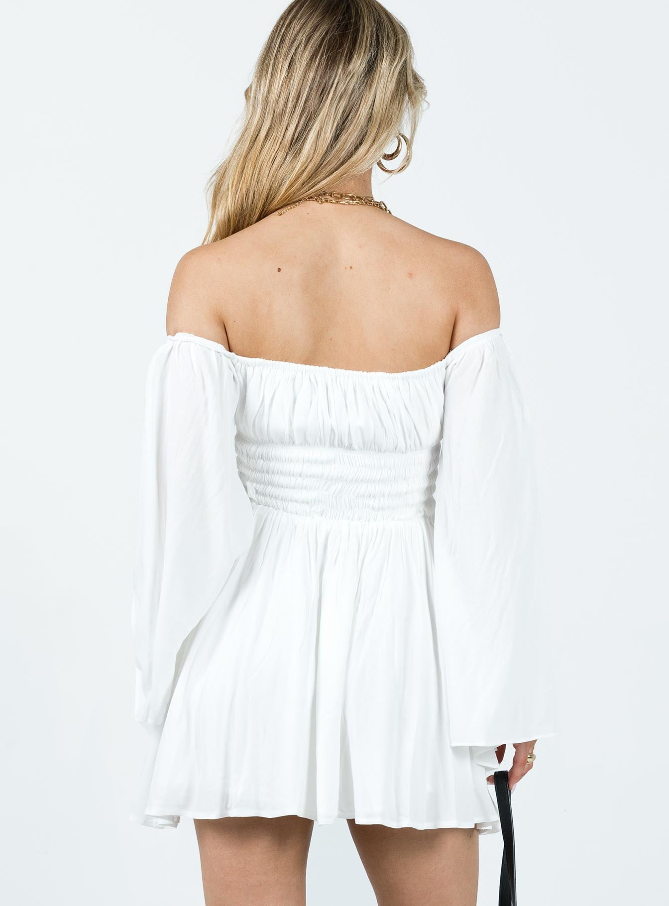 Halle Mini Dress White