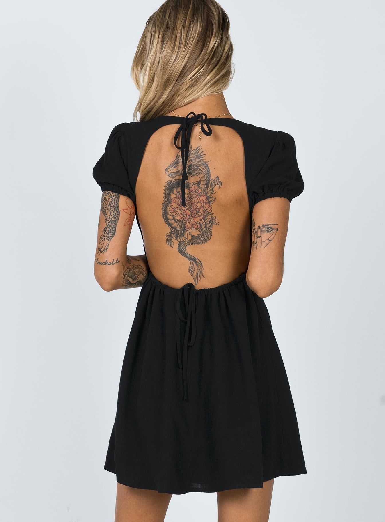 Smith Mini Dress Black