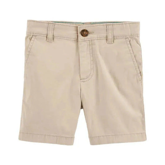 Carter's - Baby Boy Flat-Front Shorts, Khaki
