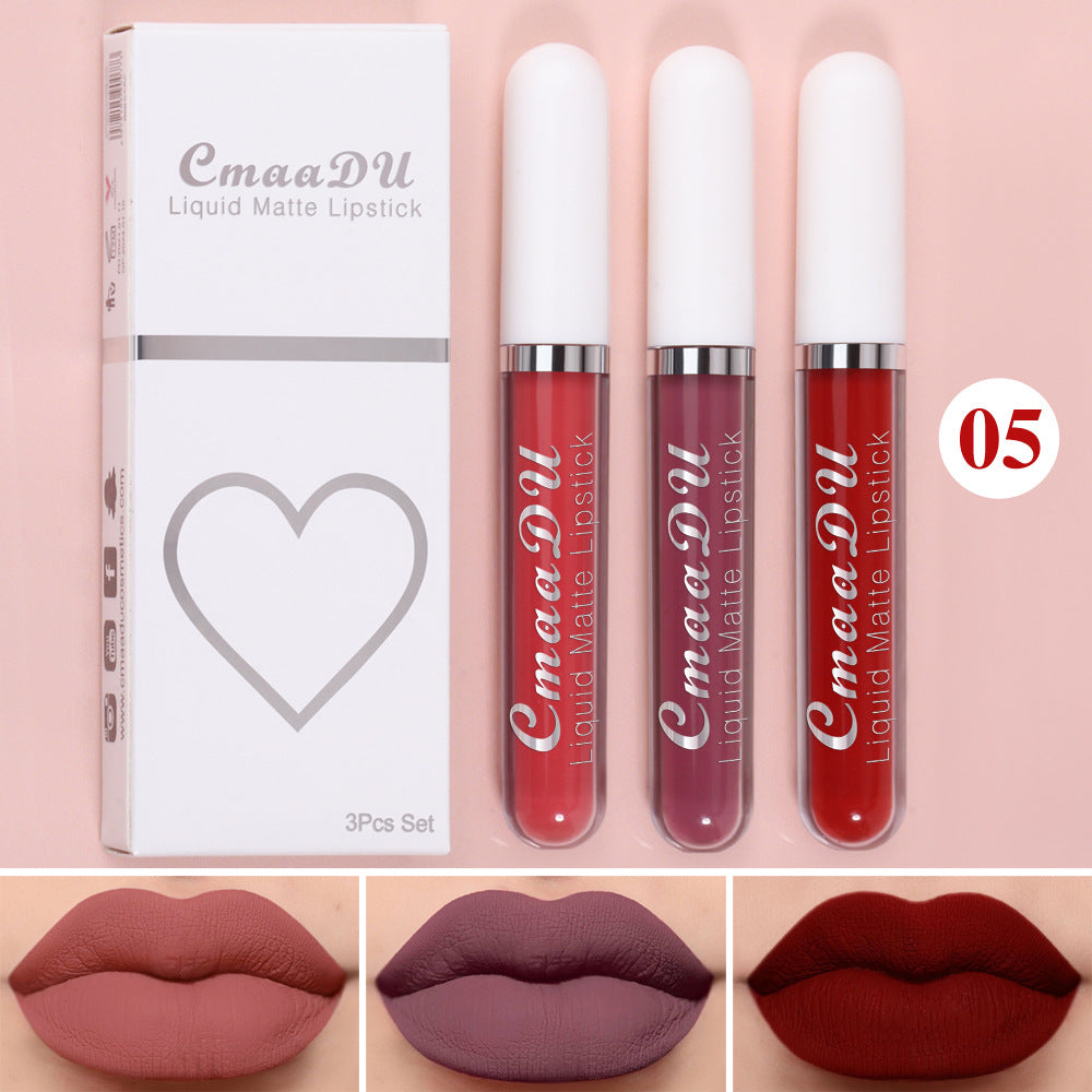 Non-stick Cup Waterproof Lipstick Long Lasting Lip Gloss