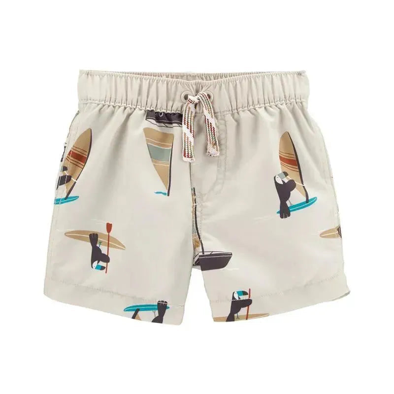 Carters - Baby Boy 2Pk Sailboat Puffin Rashguard Set