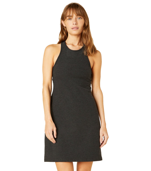 Beyond Yoga Spacedye Under Lock and Key Dress Darkest Night