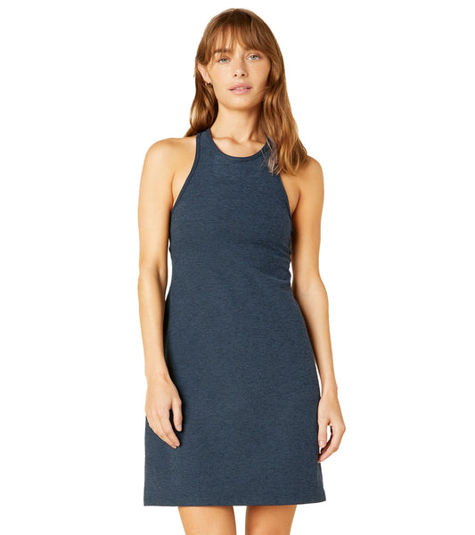 Beyond Yoga Spacedye Under Lock and Key Dress Nocturnal Navy