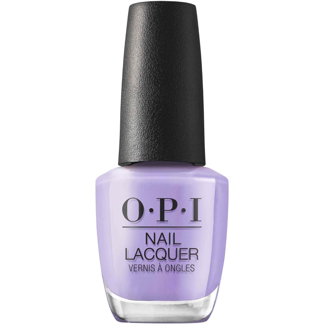 OPI Nail Lacquer, Opaque Cr�me Finish Purple Nail Polish, Up to 7 Days of Wear, Chip Resistant & Fast Drying, Holiday 2023 Collection, Terribly Nice, Sickeningly Sweet, 0.5 fl oz
