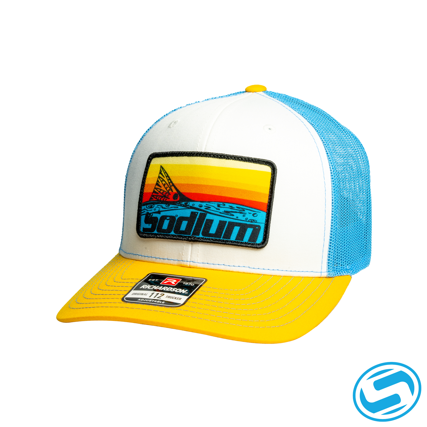 Men's Sodium Sunset Redfish Trucker Adjustable Hat