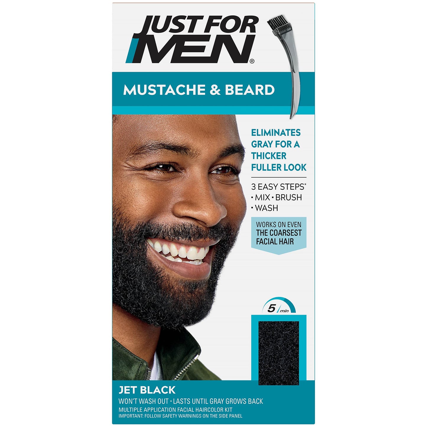 Just For Men Mustache & Beard Dye 1 Application