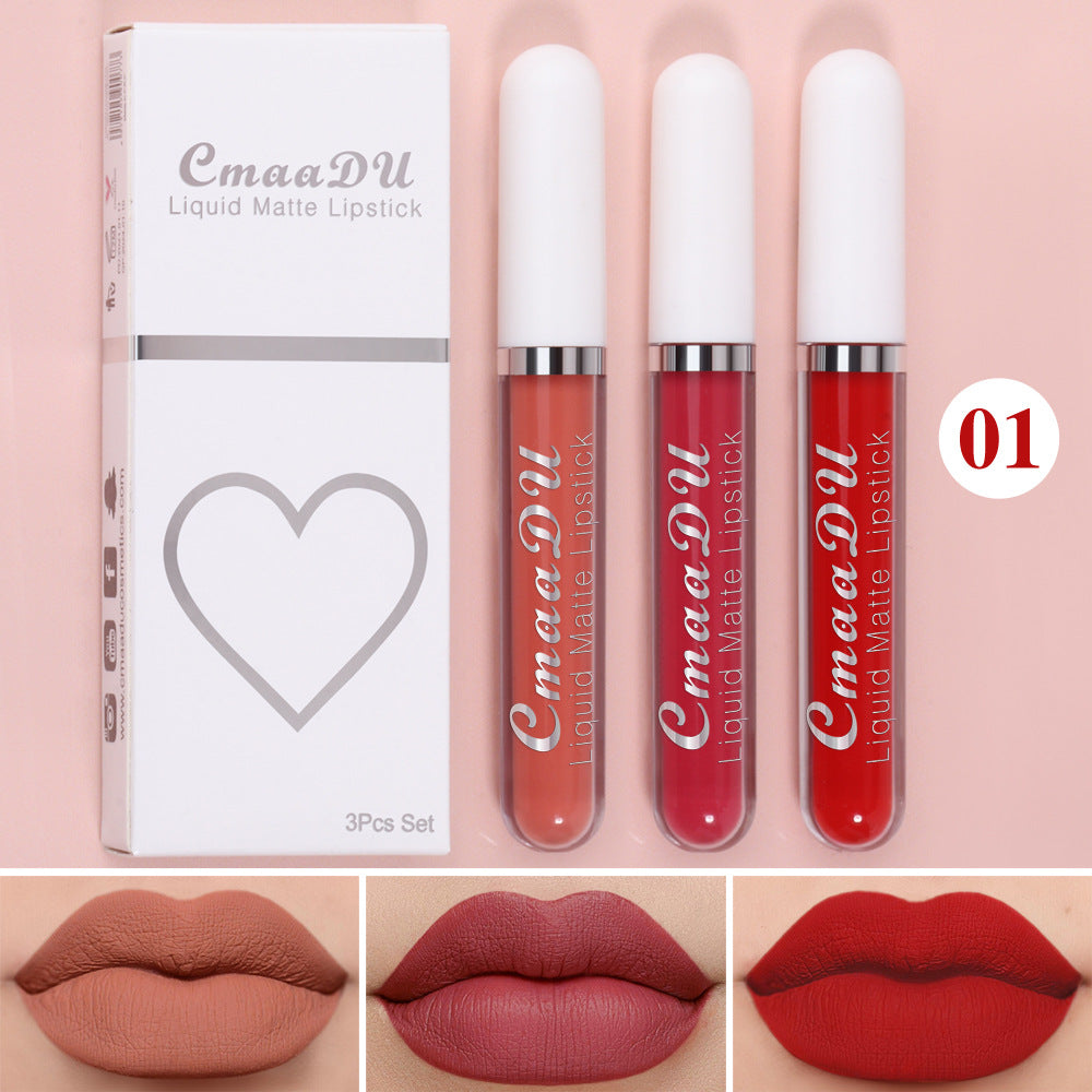 Non-stick Cup Waterproof Lipstick Long Lasting Lip Gloss