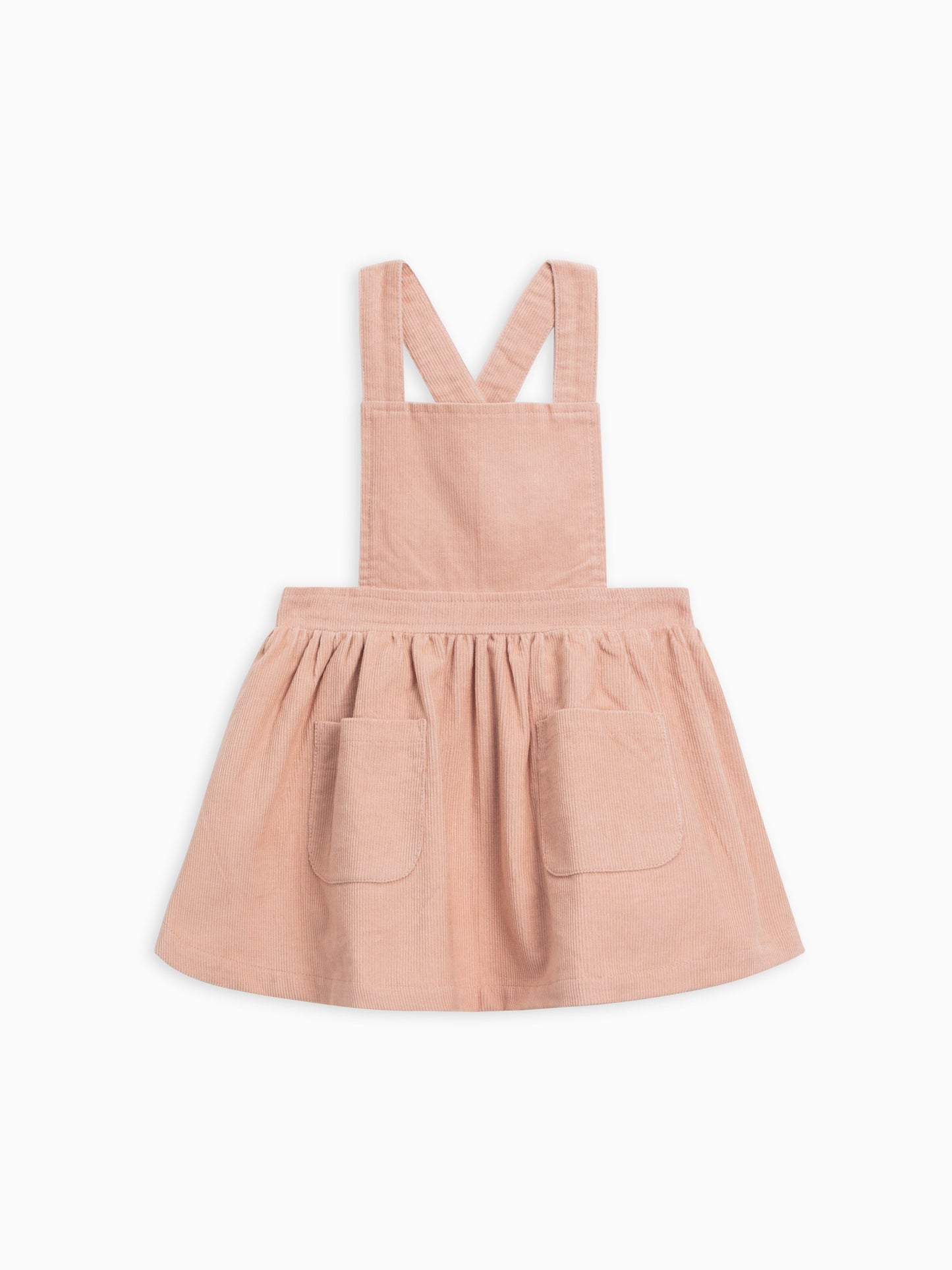 Aria Corduroy Overall Dress