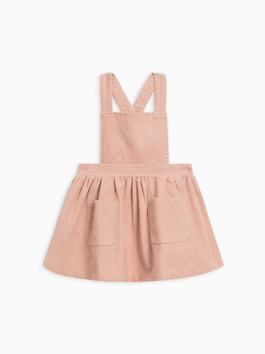 Aria Corduroy Overall Dress