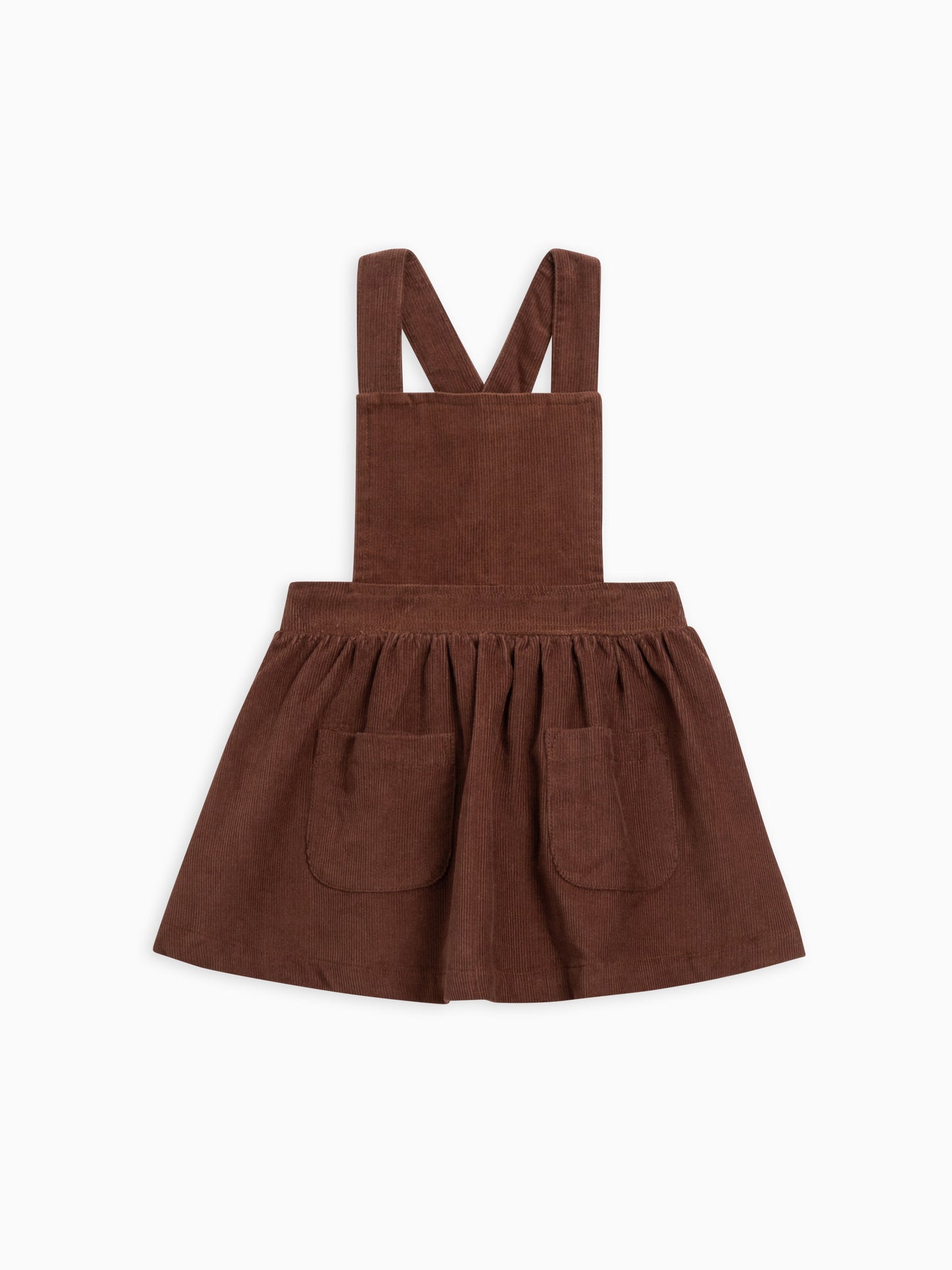 Aria Corduroy Overall Dress