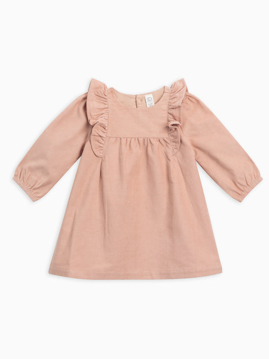 Aubrey Corduroy Long Sleeve Dress