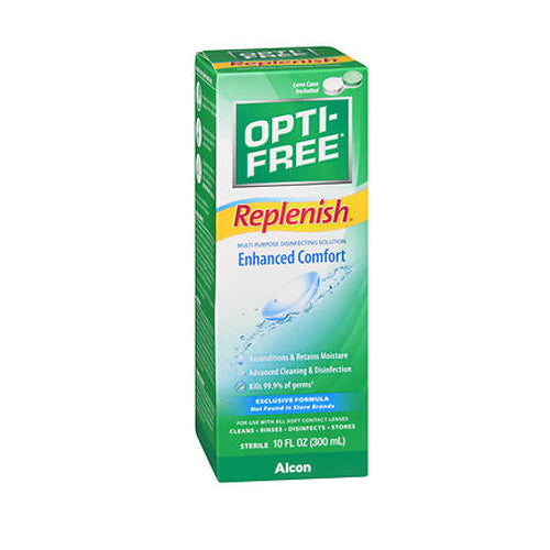 Alcon, Alcon Laboratories Opti-Free Replenish Multi-Purpose Disinfecting Solution, Count of 1