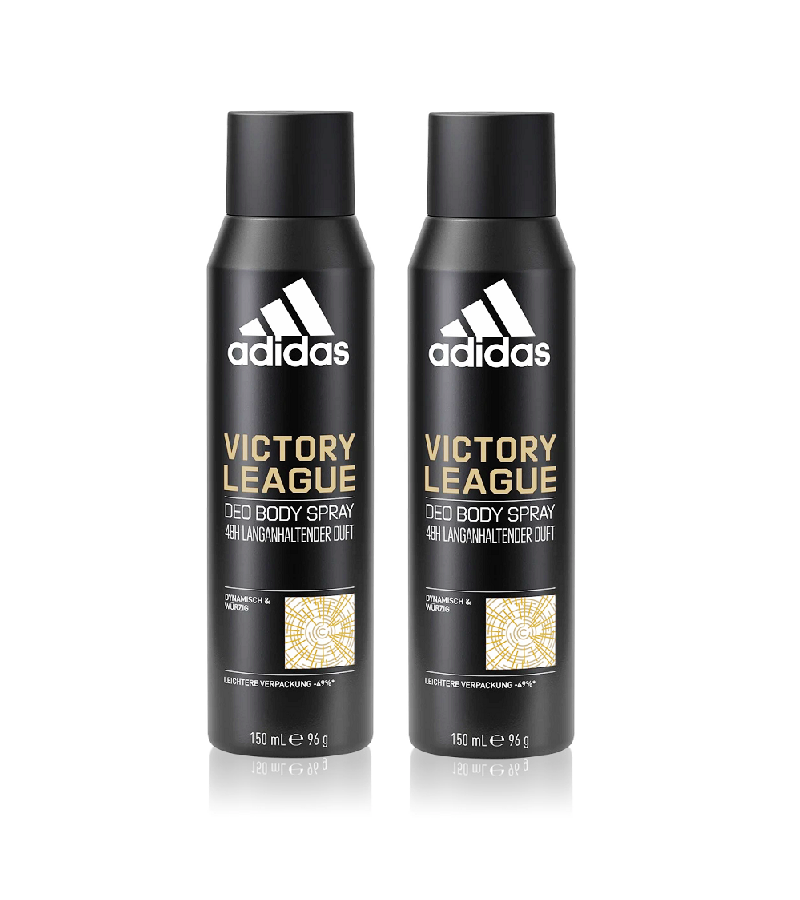 2xPack Adidas Victory League Deodorant Spray - 300 ml