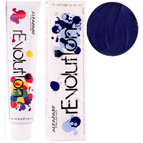 Alfaparf Milano Revolution Coloring Hair Cream True Blue 3.04 oz