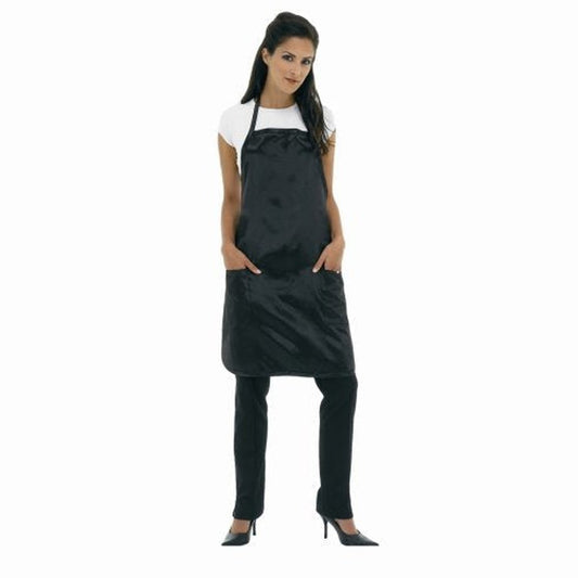 Betty Dain Satin Stylist Apron Black