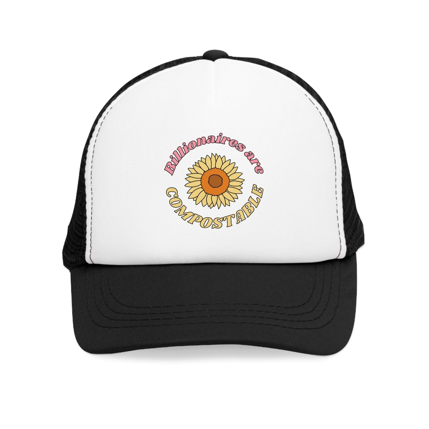 Billionaires are Compostable Unisex Mesh Cap