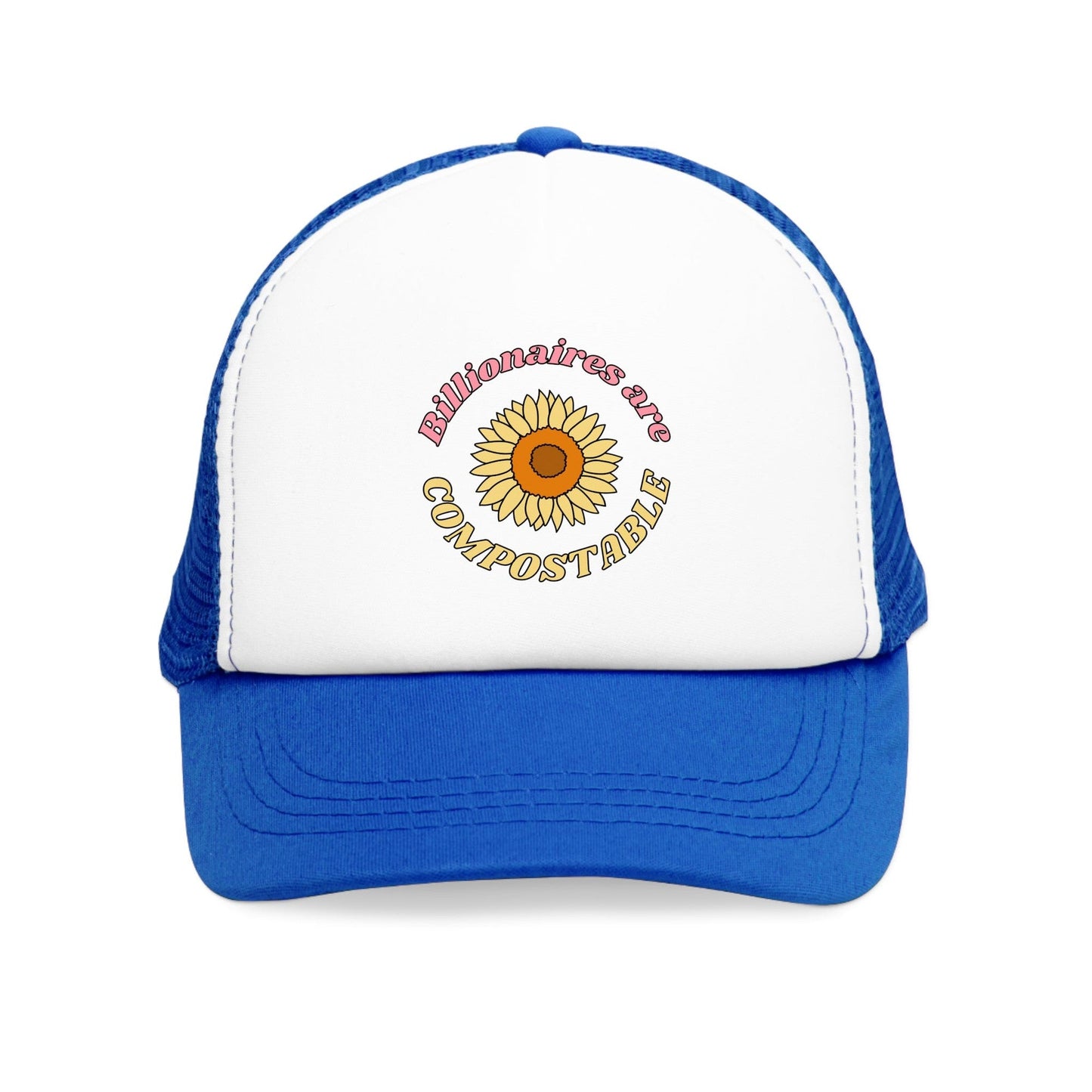 Billionaires are Compostable Unisex Mesh Cap