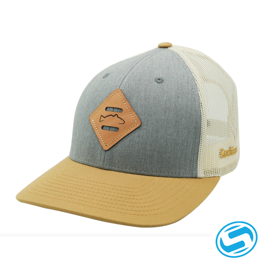 Men's Sodium Subtle Redfish Trucker Adjustable Hat