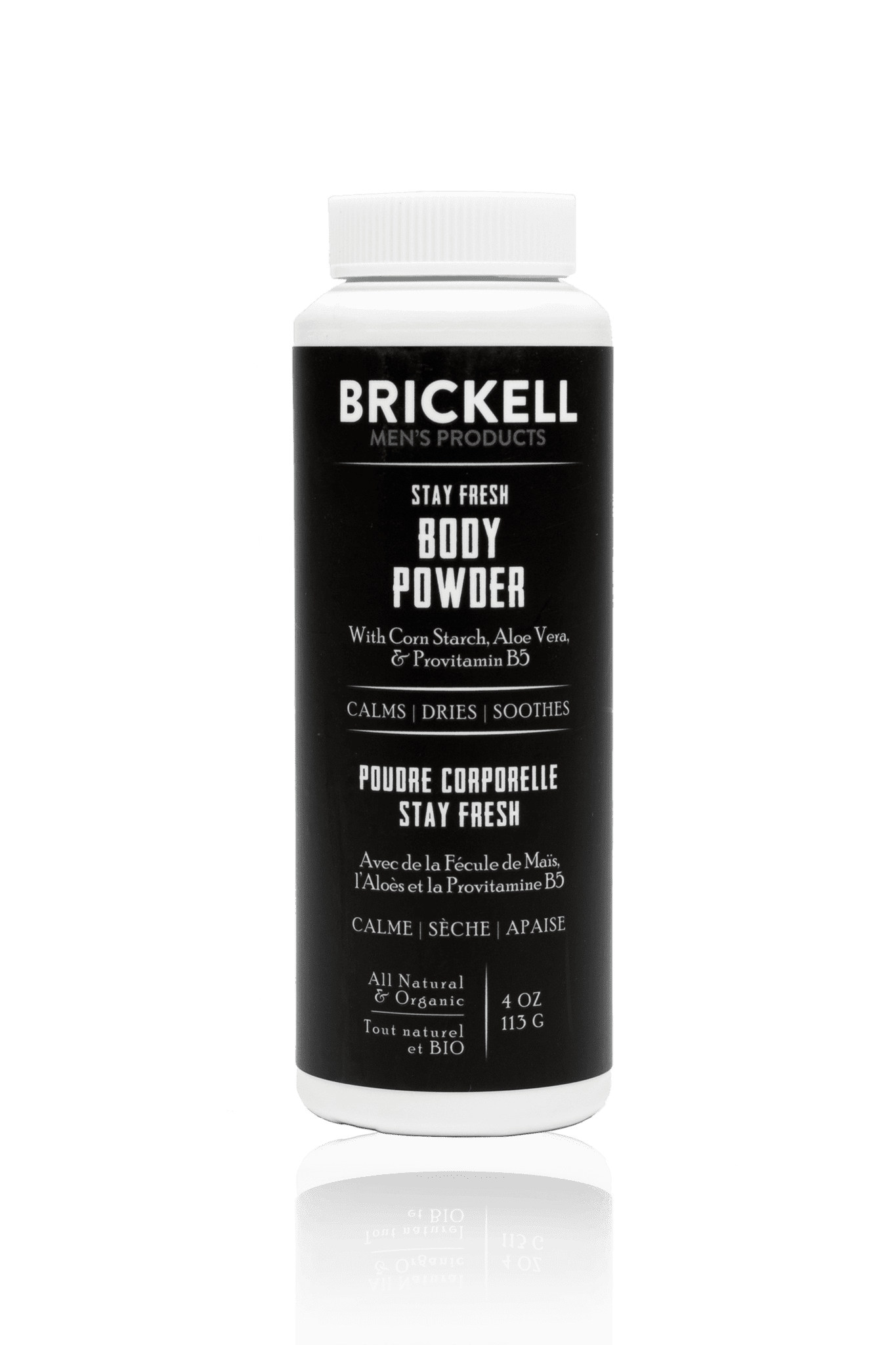 Brickell Stay Fresh Body Powder - 113g