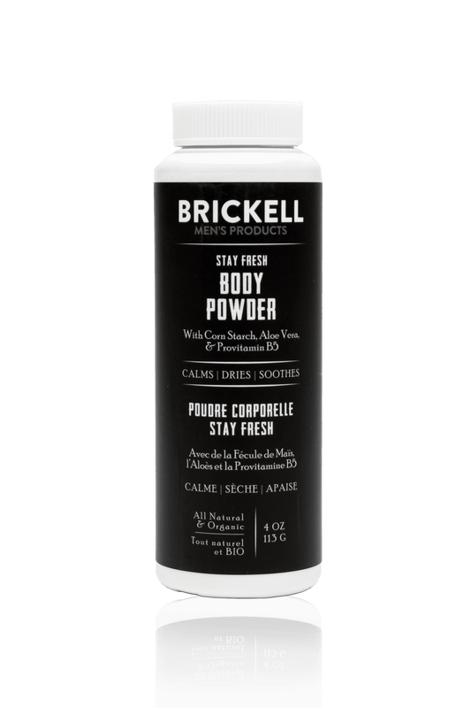 Brickell Stay Fresh Body Powder - 113g