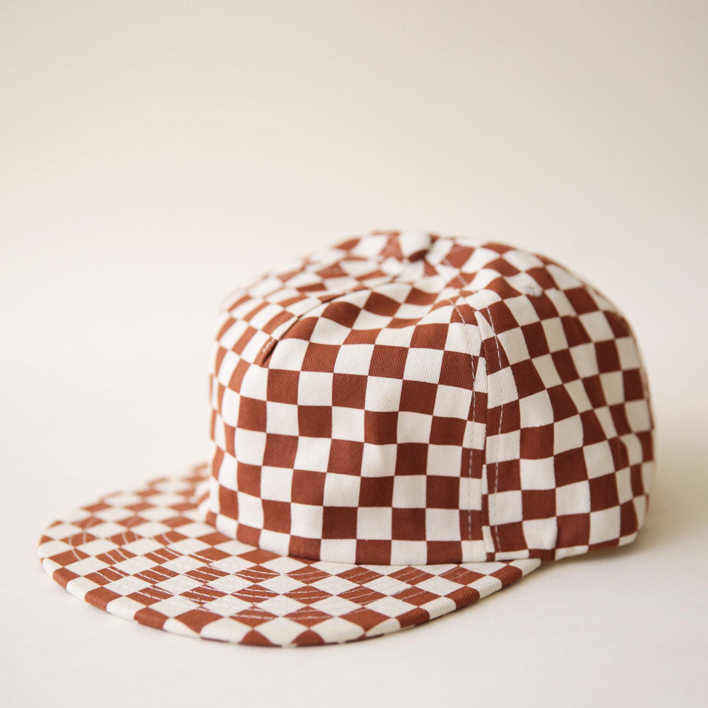 Checkerboard Field Trip Hat | Rust