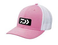 Daiwa Trucker Snapback w/ D-VEC Embroidered Patch Pink/White