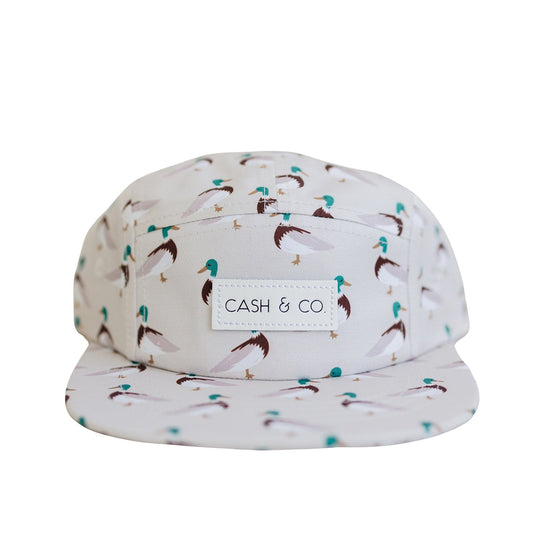 Duck Hunt Tan Flat Brim Hat