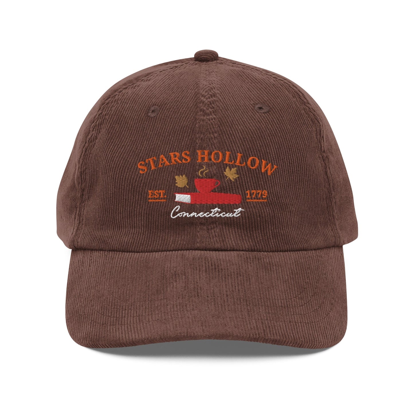 Gilmore Girls Stars Hollow Embroidered Corduroy Hat