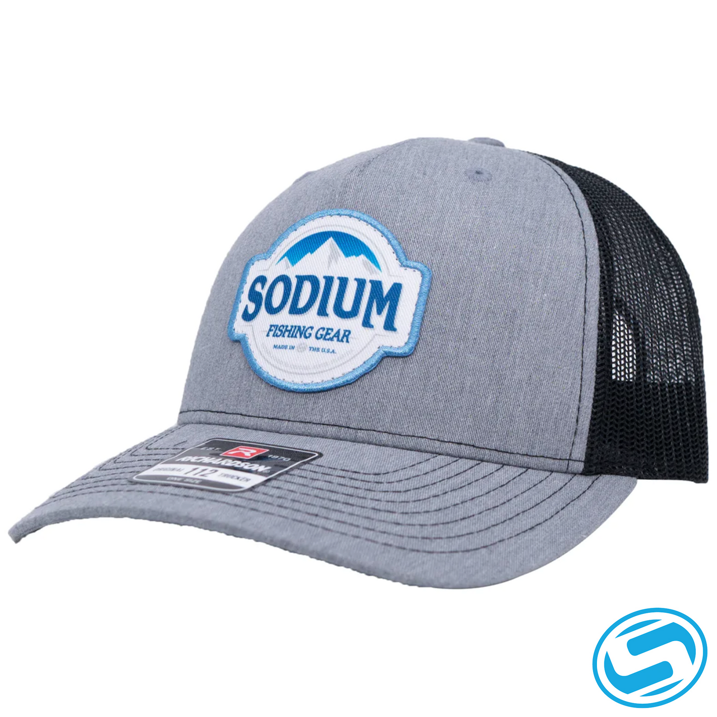 Men's Sodium White Mountains Trucker Adjustable Hat