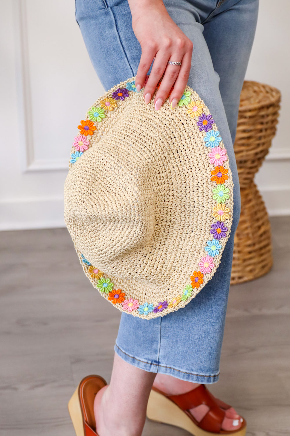 Blossom Brim Straw Hat