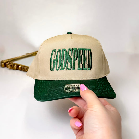 Godspeed Foam Vintage Hat in Khaki and Green