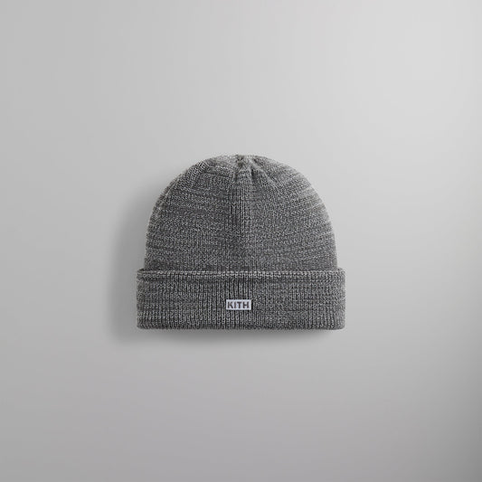 Kith Classic Beanie - Medium Heather Grey