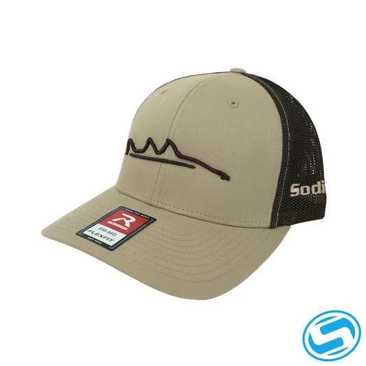 Men's Sodium Popping Snook Trucker Flexfit Hat