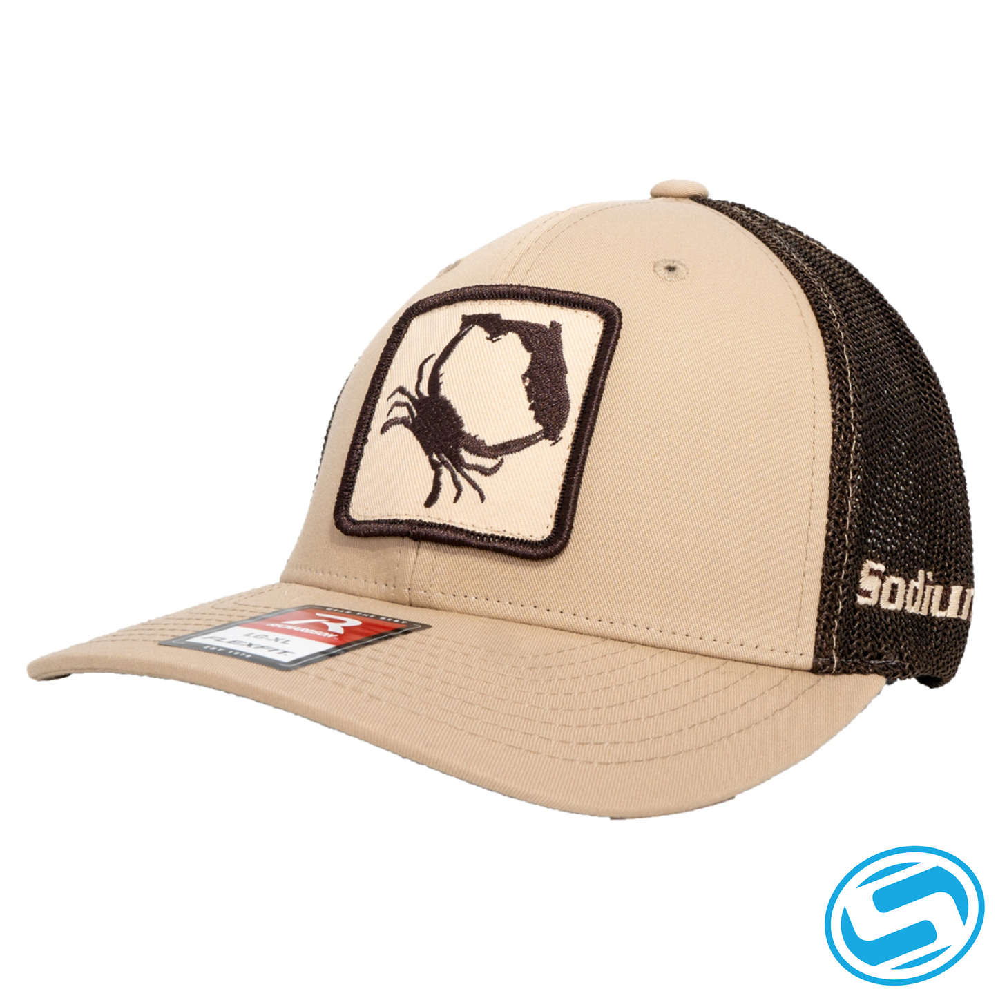 Men's Sodium Crabby Florida Trucker Flexfit Hat
