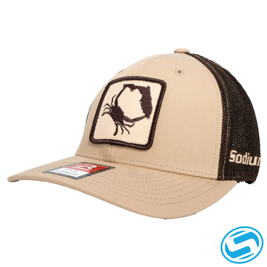 Men's Sodium Crabby Florida Trucker Flexfit Hat