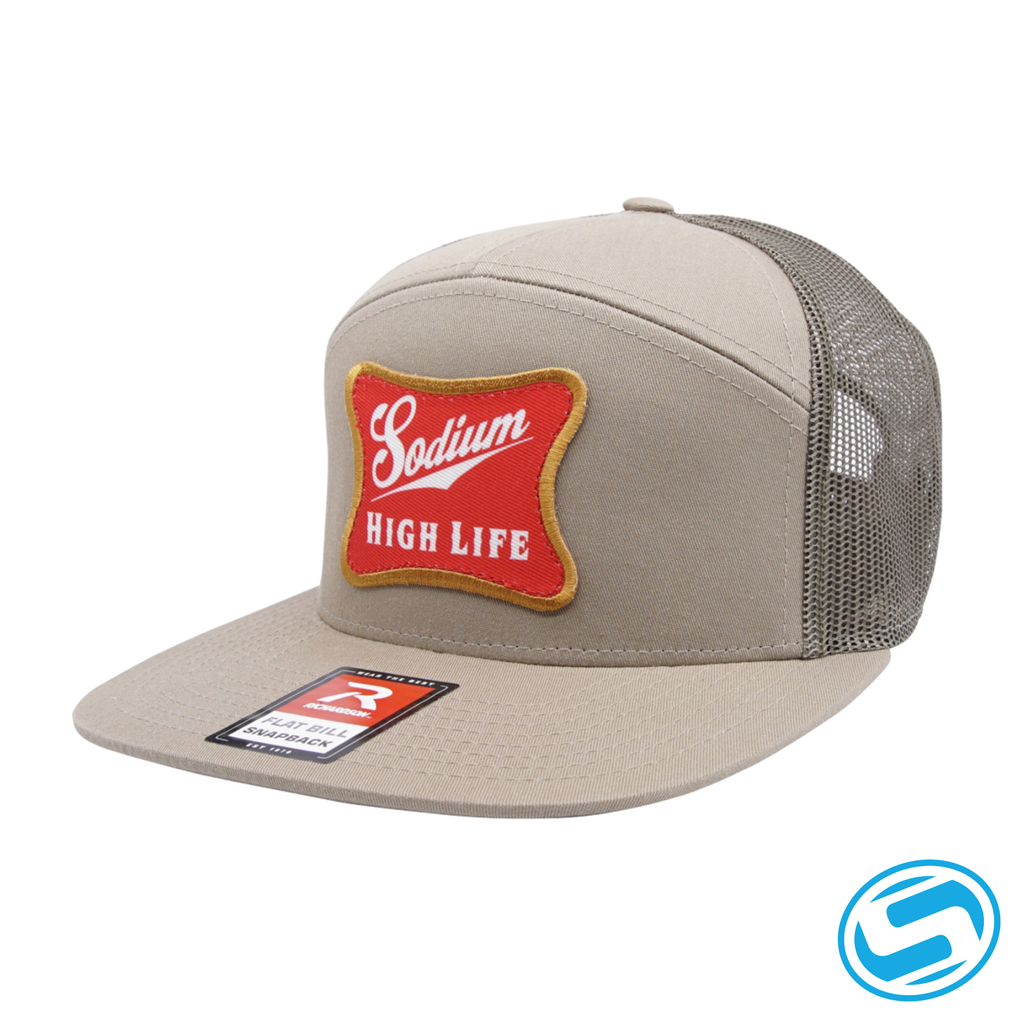 Men's Sodium Livin' the High Life Flat Bill Trucker Adjustable Hat