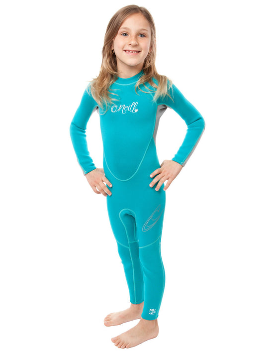 O'Neill Reactor toddler full wetsuit 1 Turquoise/flint/silver (4629G)