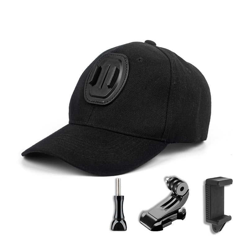 Action Camera Hat Clip Accessories New Mobile Phone Camera Camera Hat Bracket Set