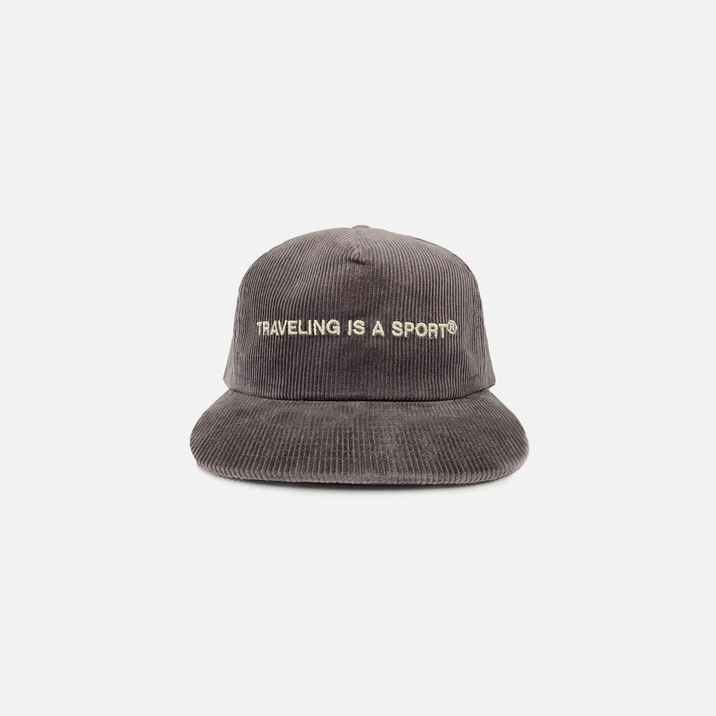 Oyster Traveling is a Sport Snapback Hat - Grey