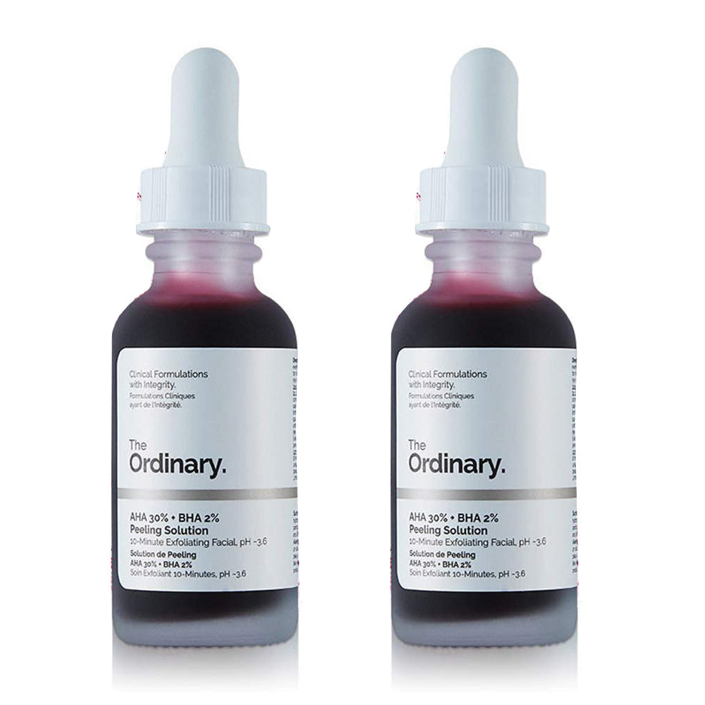 The Ordinary AHA 30% + BHA 2% Peeling Solution- 10min Exfoliating Facial- pH 3.6 - 1fl.oz/30ml - Original The Ordinary Imported From Canada