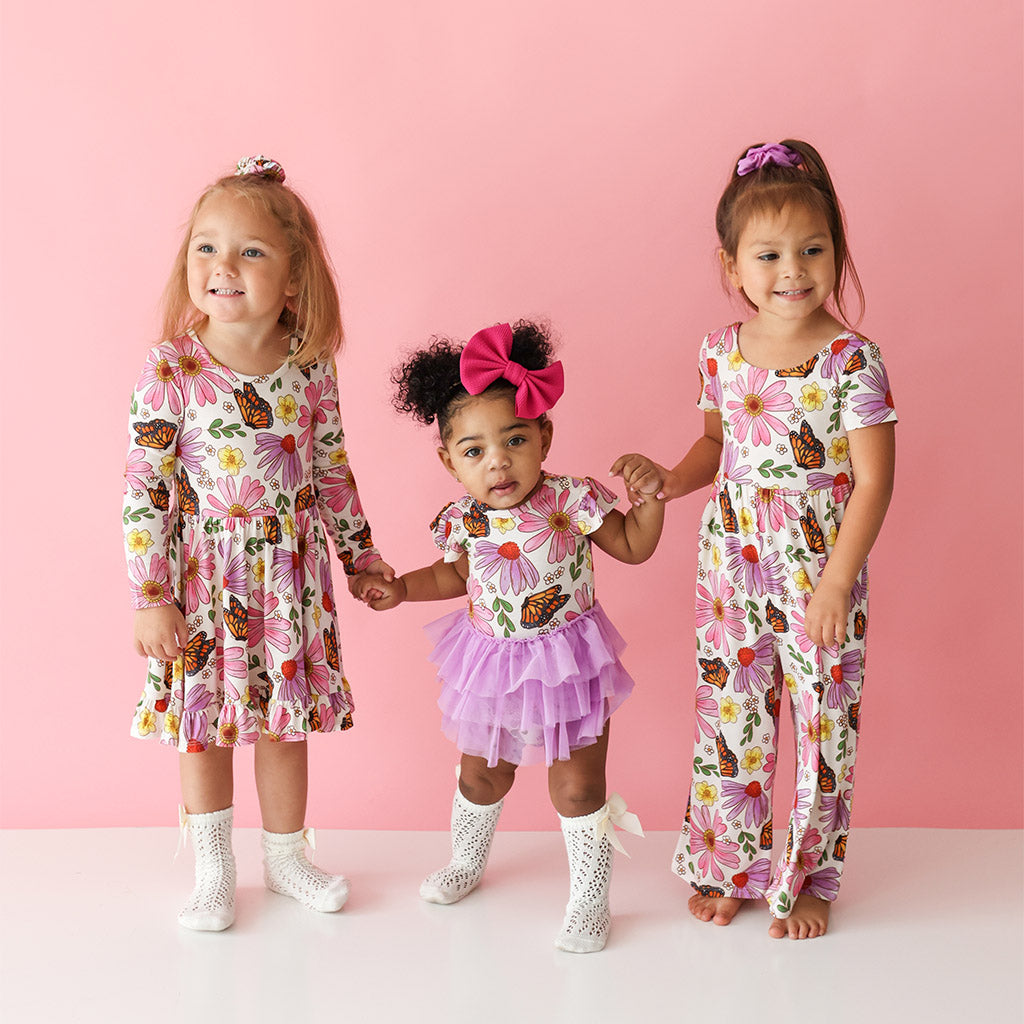 Kaavia Tulle Bodysuit Dress