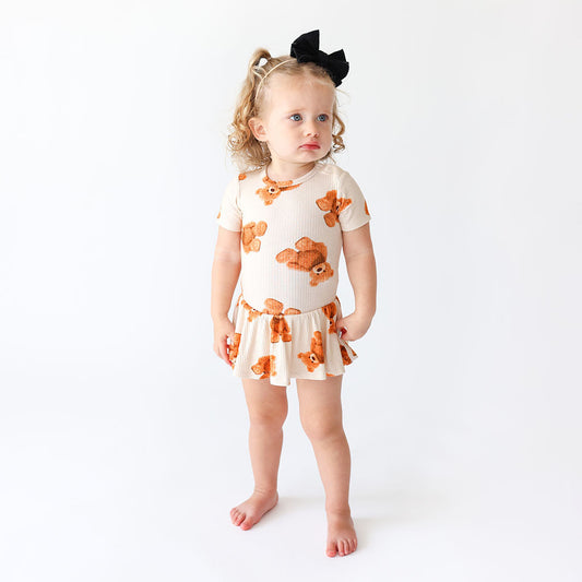 Freddy Teddy Twirl Skirt Bodysuit Dress