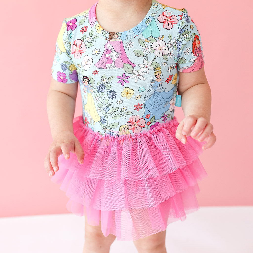 Disney Princesses Tulle Skirt Bodysuit Dress