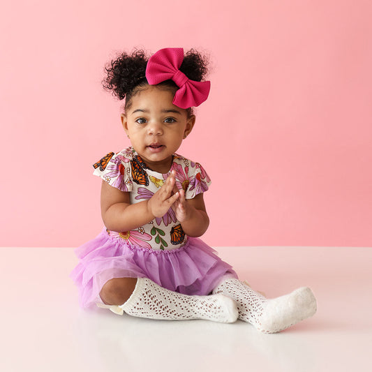 Kaavia Tulle Bodysuit Dress