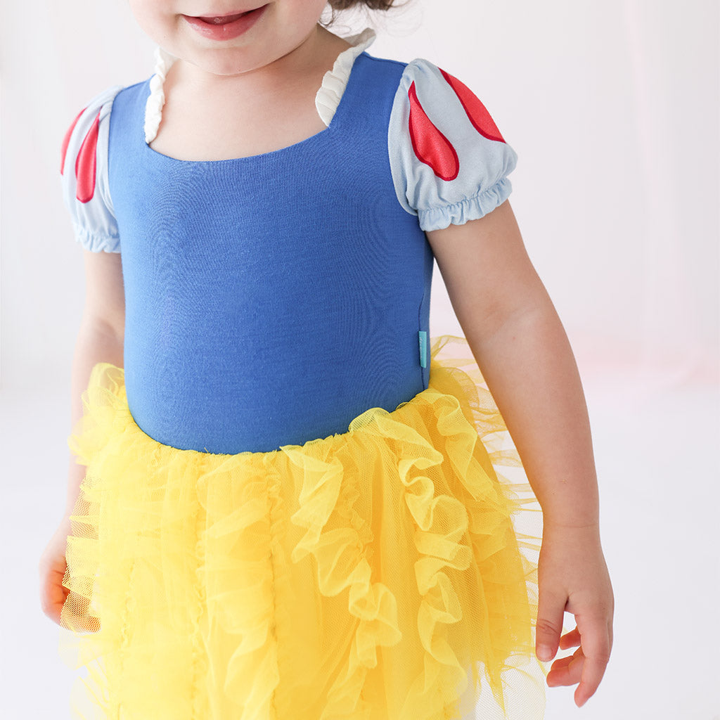 Disney Snow White Tulle Bodysuit Dress