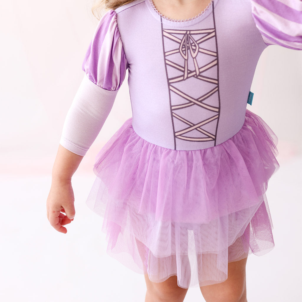 Disney Rapunzel Tulle Bodysuit Dress